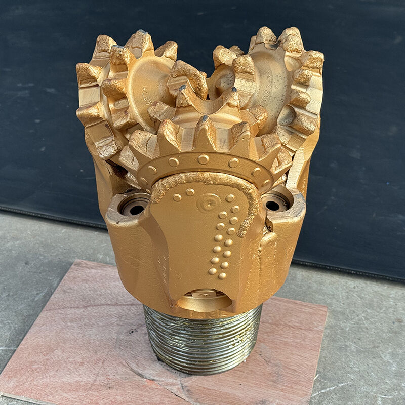9 7/8 polegadas (250 mm) IADC137 Rapid Drilling Rate Mill Tooth Tricone Drill Bit para Formação Macia