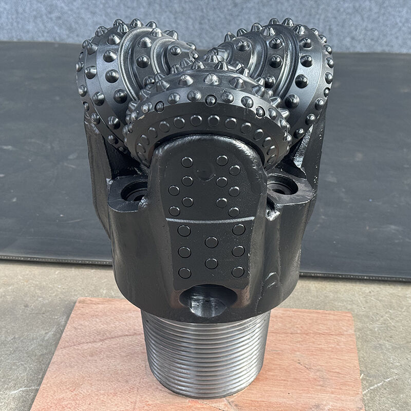 244mm IADC737 Carbide de tungstênio inserir Tricone broca para exploração eficiente de petróleo e gás
