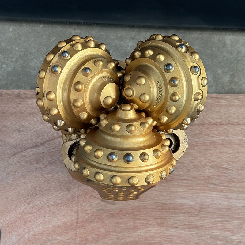 6 1/2 polegadas IADC637 Ferro Dente Tricone broca para perfuração rápida em formações moles