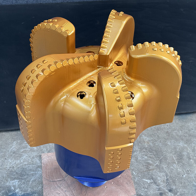 Broca de Diamante PDC para Poços de Petróleo e Água com 5 Lâminas e Cortadores de Dupla Fileira para Venda